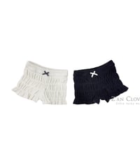 【ZANCLOVER】【予約商品】velours shirring short pants【70-150cm】