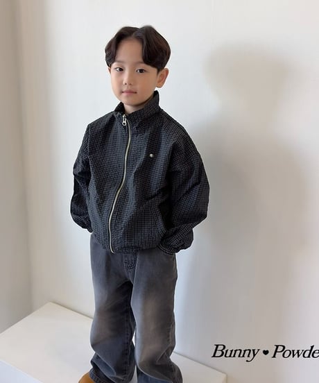 【BUNNY POWDER】【予約商品】basic denim pants【90-150cm】