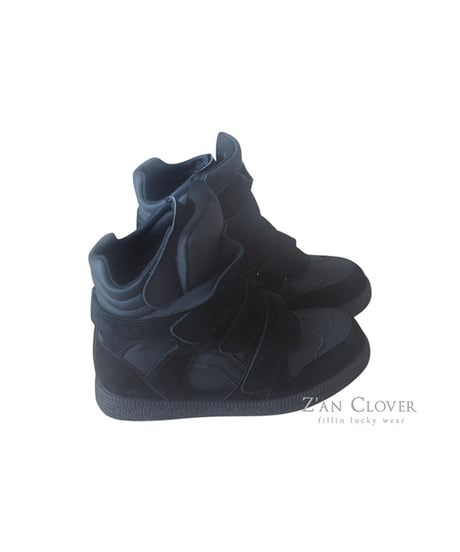 【ZANCLOVER】【予約商品】belt hightop sneakers【23-25cm】