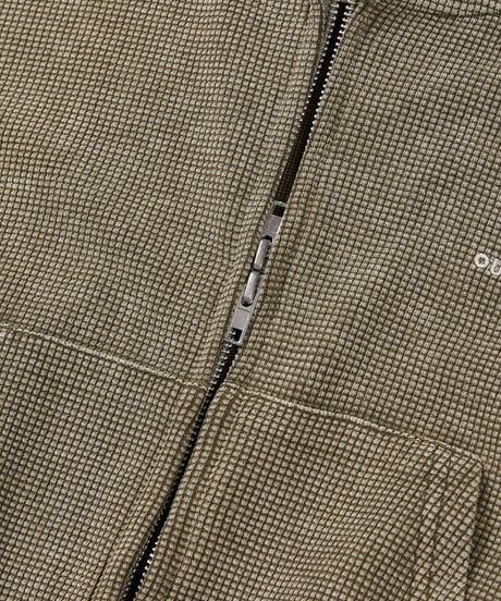 【OUR】【予約商品】pigment waffle parka【90-160cm】