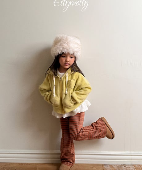 【Ellymolly】【予約商品】fur cap