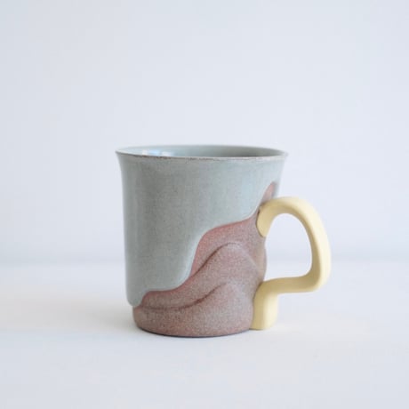 深見達希 layer mug [blue]