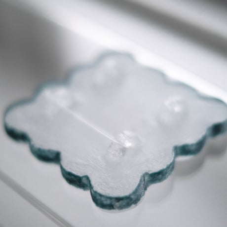 glass  wall object   - gray-