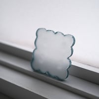 glass  wall object   - gray-