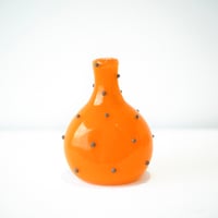 umu vase dot - orange × brown -