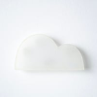 glass  wall object   - white -