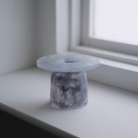 glass object - purple -