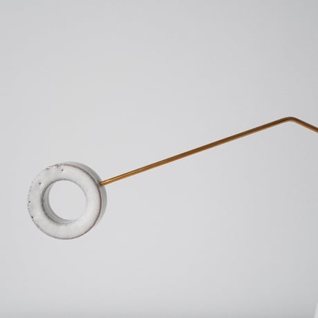yajirobe - white, circle, bent -