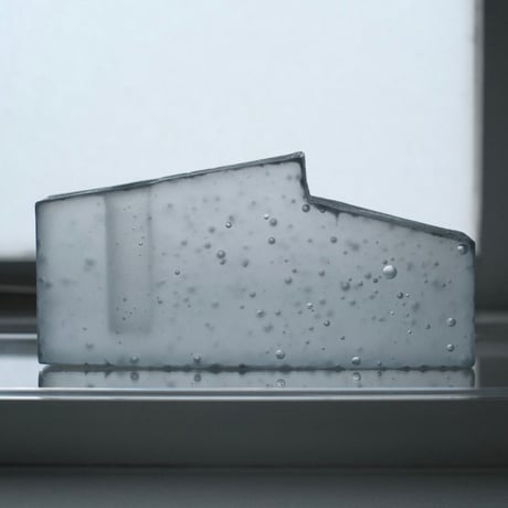 glass object   - gray -