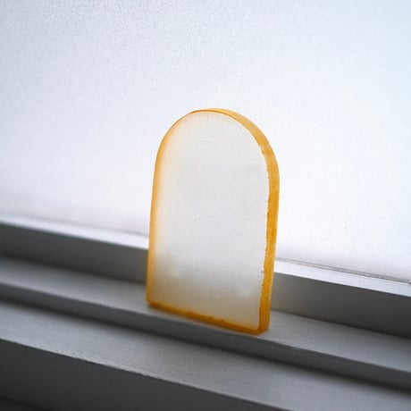 glass  wall object   - yellow-