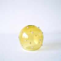 umu vase dot - green × pink  -