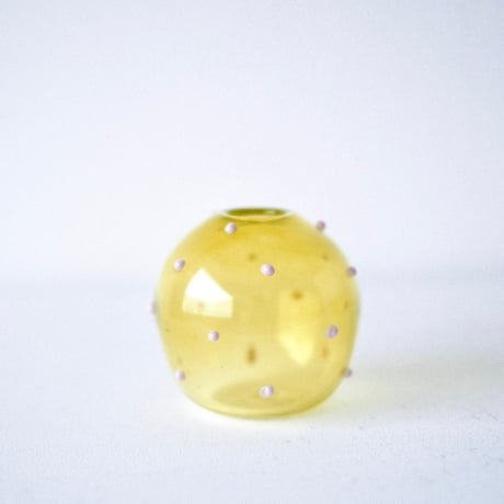 umu vase dot - green × pink  -