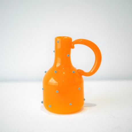 umu vase dot - orange × sky -