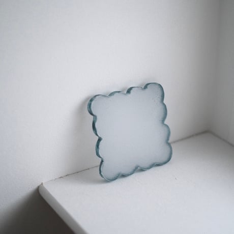 glass  wall object   - gray-