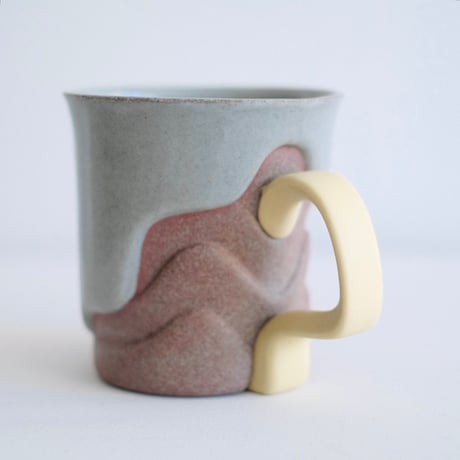 深見達希 layer mug [blue]