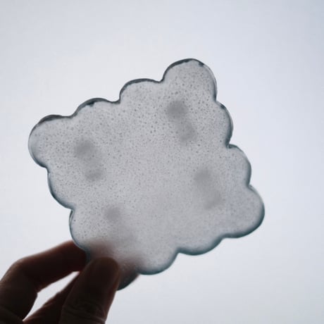 glass  wall object   - gray-