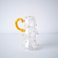 umu vase dot - clear × yellow -