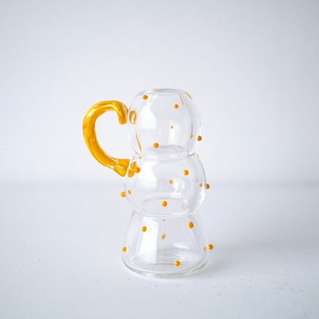 umu vase dot - clear × yellow -