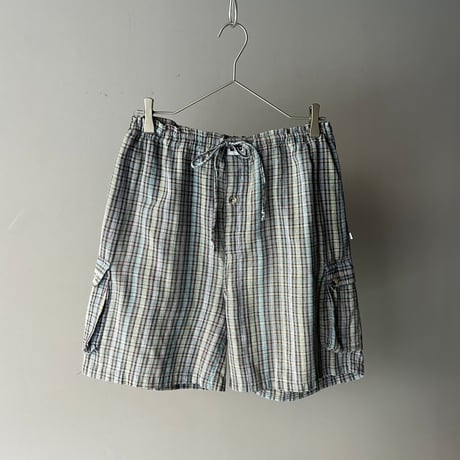 Lee plaid cargo easy shorts