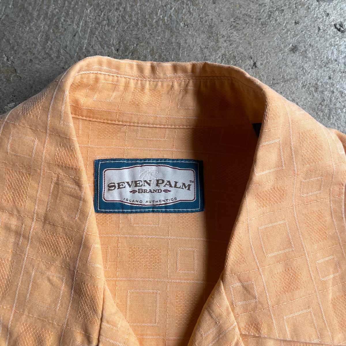 00s all pattern silk open collar S/S shirt | s