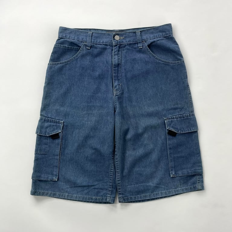 90年代 リーバイス ショートパンツ（90’s Levi’s Silver Tab cargo denim shorts）