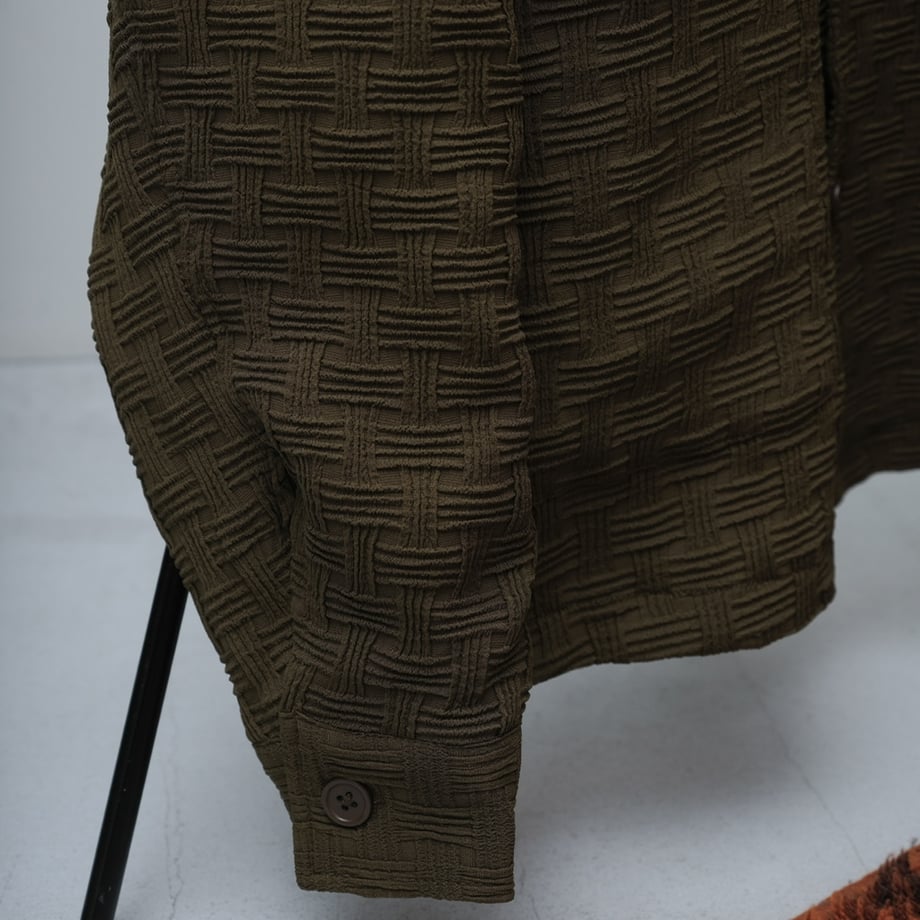 Textured design jacket | sui & shara