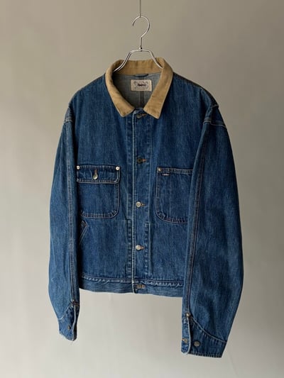 80年代 ラルフローレン デニムジャケット（80s~ Ralph Lauren denim jacket Made in USA Size:XL）
