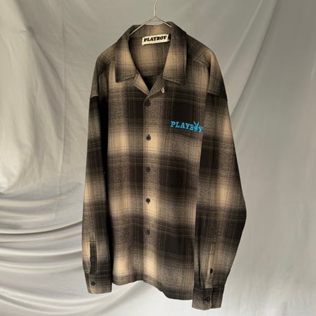 オンブレチェックシャツ | STORES
