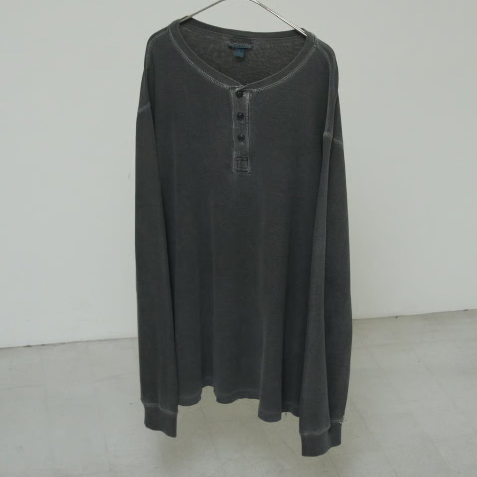 CS cut off henry neck tee グレー ヘンリーネック S.F.C HENRY NECK