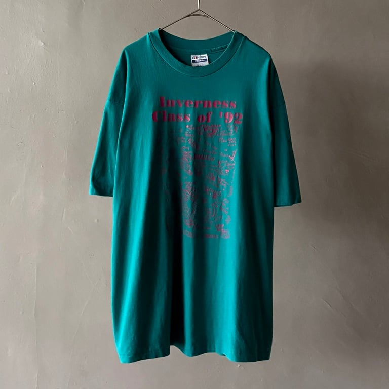 90s Class signature print tee