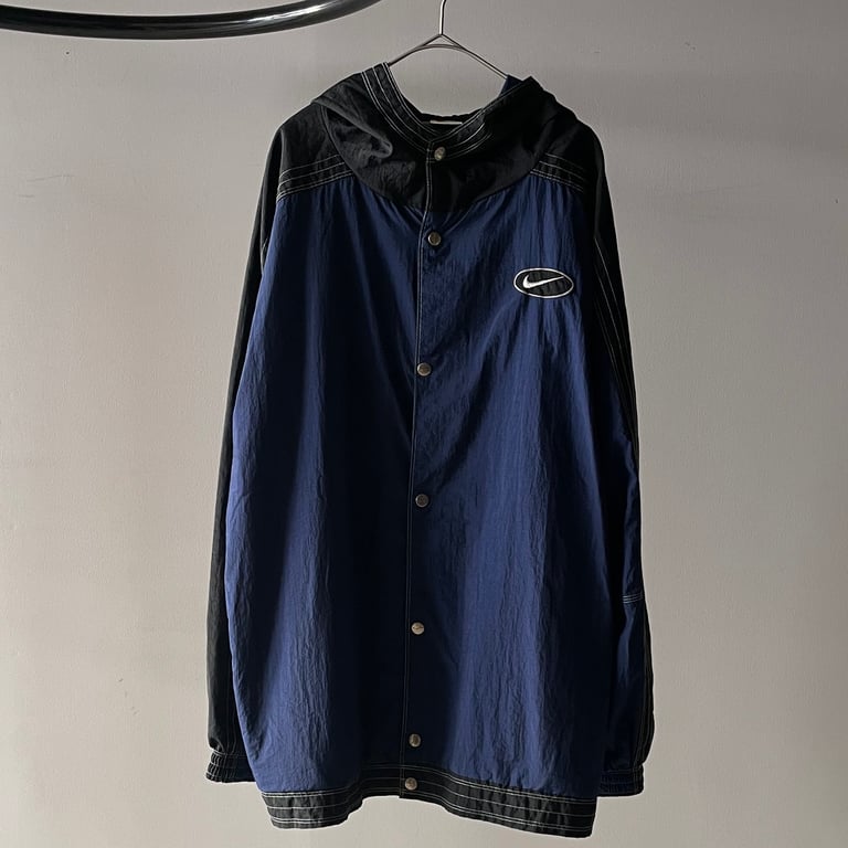 90s Nike nylon hooded jacket｜ナイキ