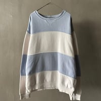 90s Land's end seed stitch sweat shirt “made in USA”