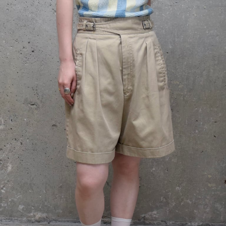 70's Happy Legs gurkha shorts
