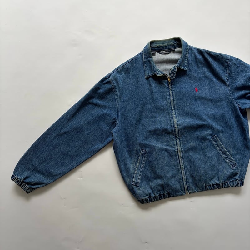 80s~ Ralph Lauren denim swing top Made in USA |