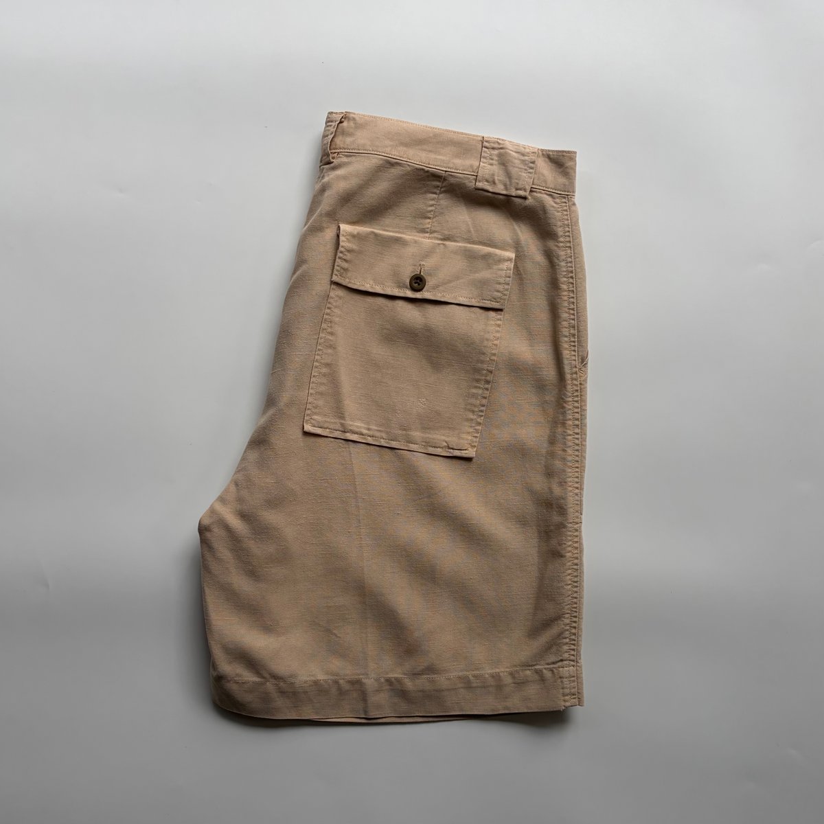90s Ralph Lauren linen×cotton baker shorts | su