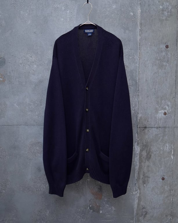 ~00’s Land's end cotton knit cardigan