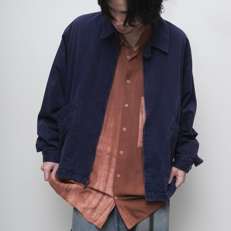 90年代 スイングトップ（90s Drizzler type cotton zip up jacket）