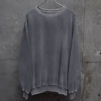 WINDRIVER cotton blank sweat "FADE GRAY"