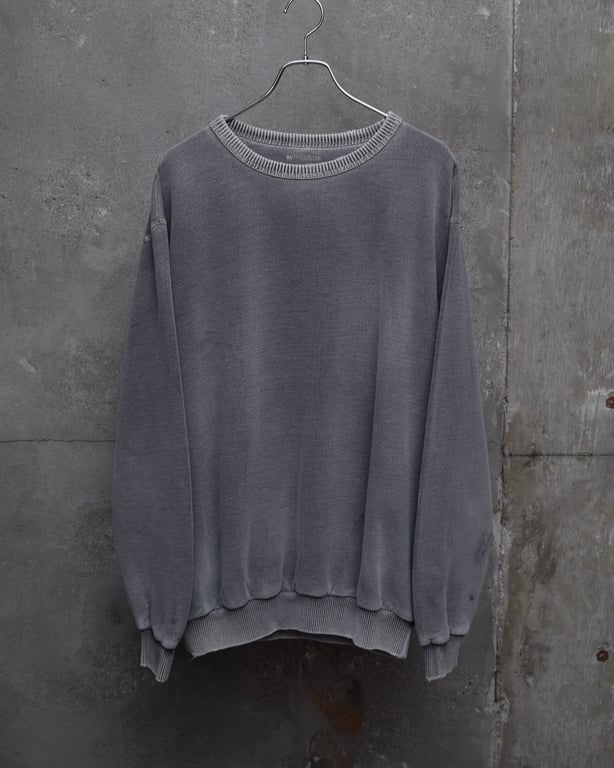 WINDRIVER cotton blank sweat "FADE GRAY"
