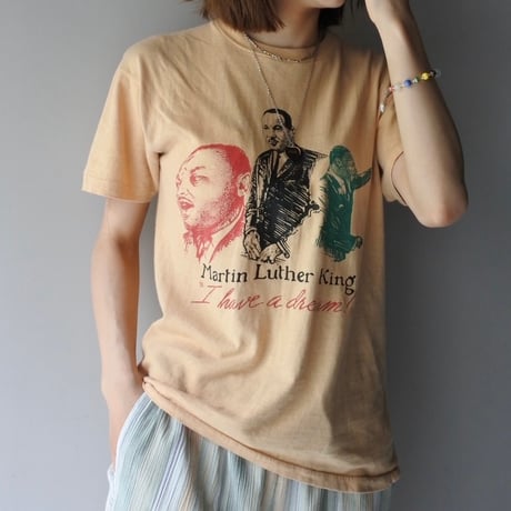 〜90s Martin Luther King Jr. print tee