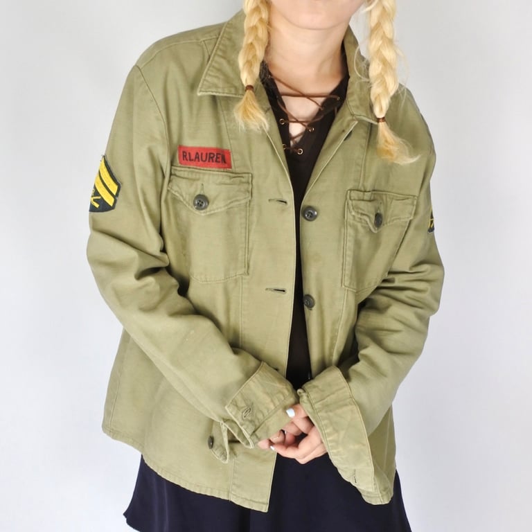 ミリタリージャケット（Denim&Supply military motif jacket）