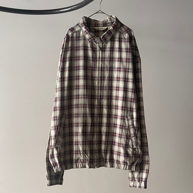 90s Eddie bauer plaid swing top｜エディーバウアー