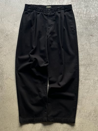 90年代 ドッカーズ スラックス（1999 Dockers cotton chino slacks "Black"）