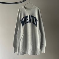 90s~ Champion reverse weave sweat shirt "wheaton university