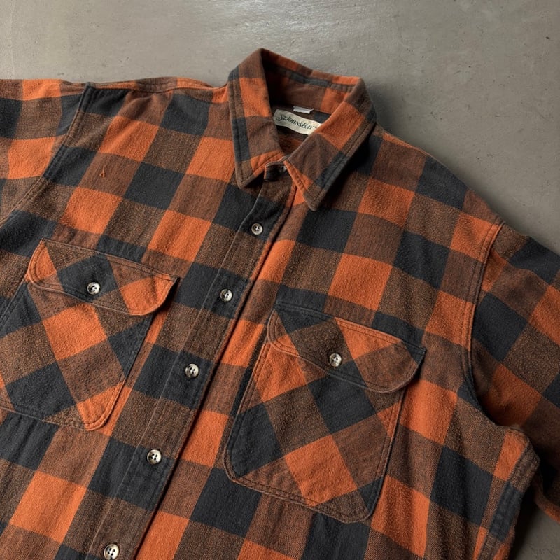 90s St john's bay plaid flannel shirt | sui & s