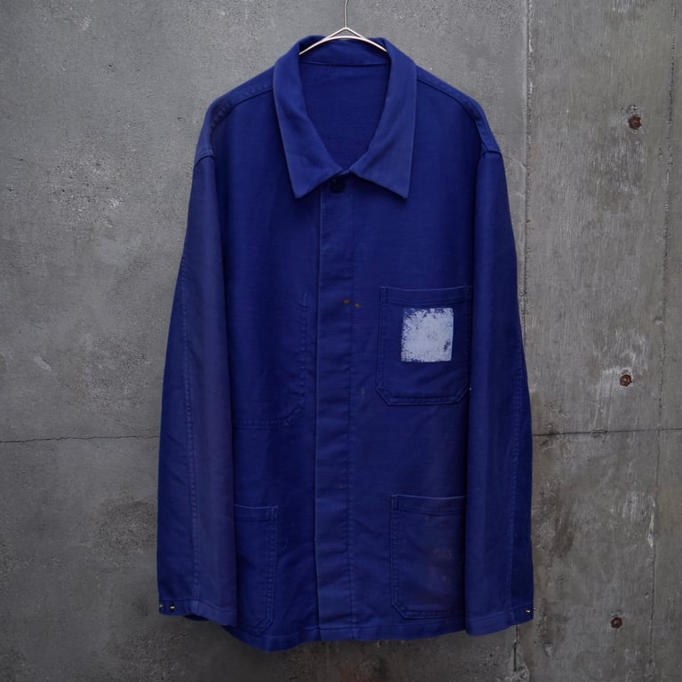 80’s~ French work moleskin work jacket