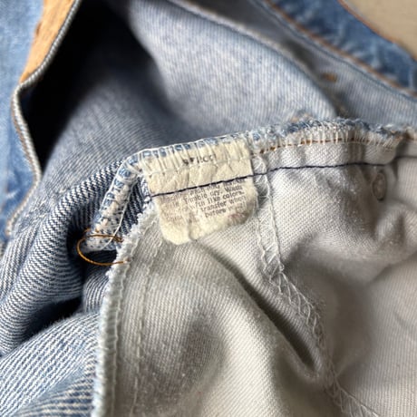 80s Levi’s 509 denim pants