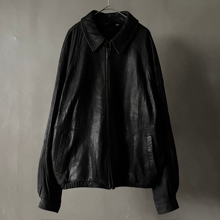 90s~ Roundtree&yorke leather jacket