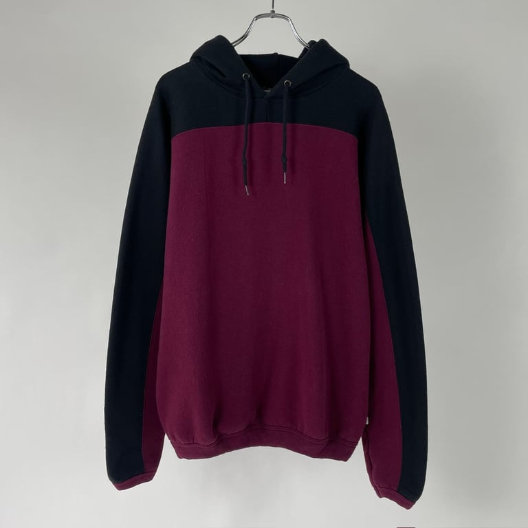 90年代 パーカー（90’s DISCUS 2tone sweat hoodie）