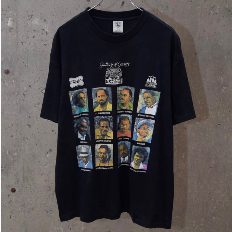 90年代 プリントTシャツ（90’s “Black Filmmakers” print T-shirt）